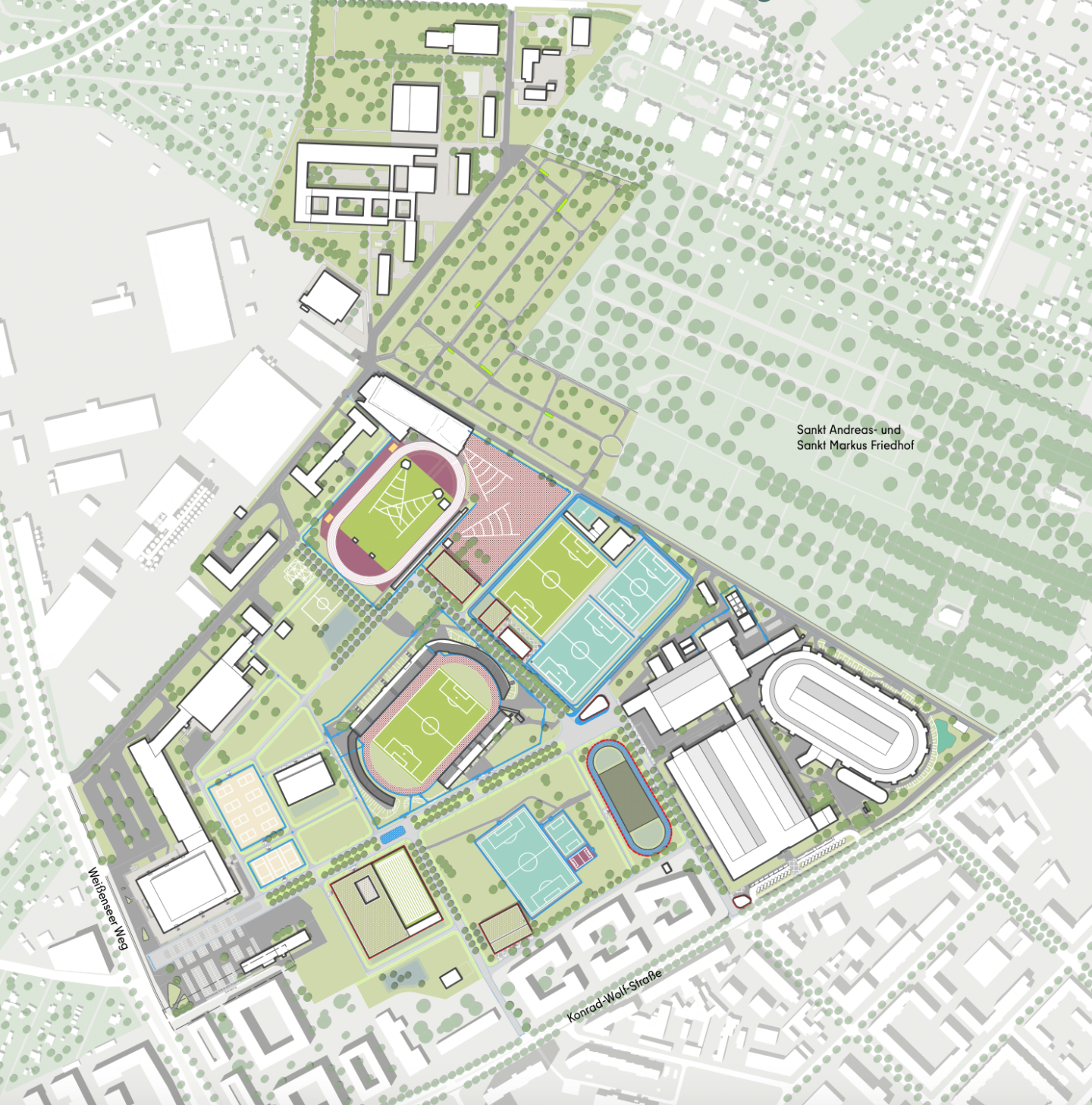 Masterplanung Sportforum